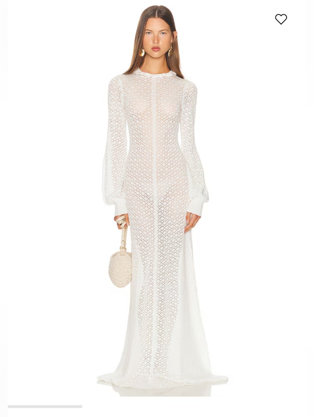 Helsa Angelique ruffle gown